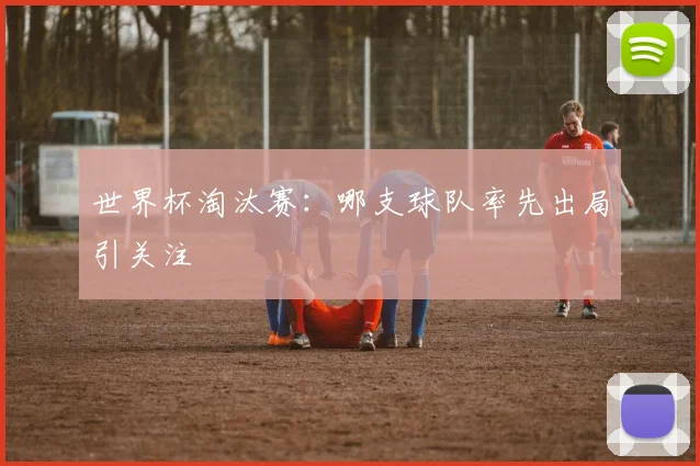 世界杯淘汰赛：哪支球队率先出局引关注